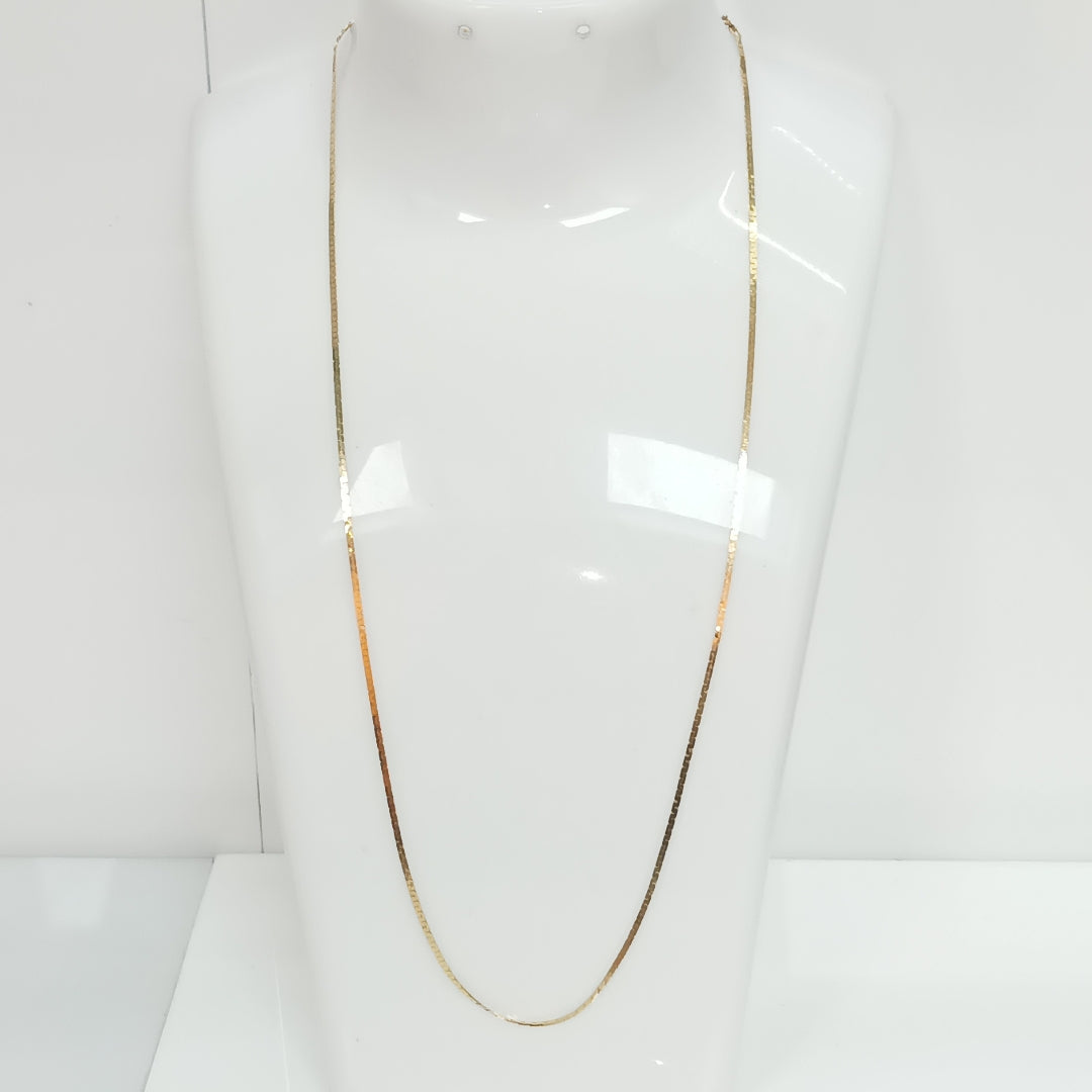 CADENA ORO 14 K 2.6 GRMS (SEMINUEVO)