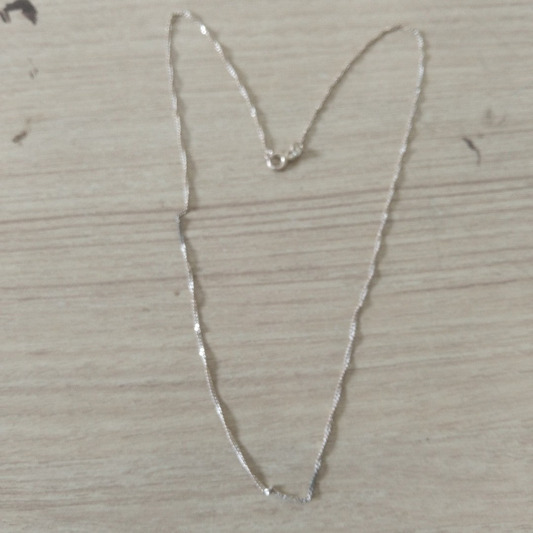 CADENA PLATA 1,40 GRMS (SEMINUEVO)