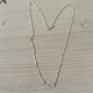 CADENA PLATA 1,40 GRMS (SEMINUEVO)
