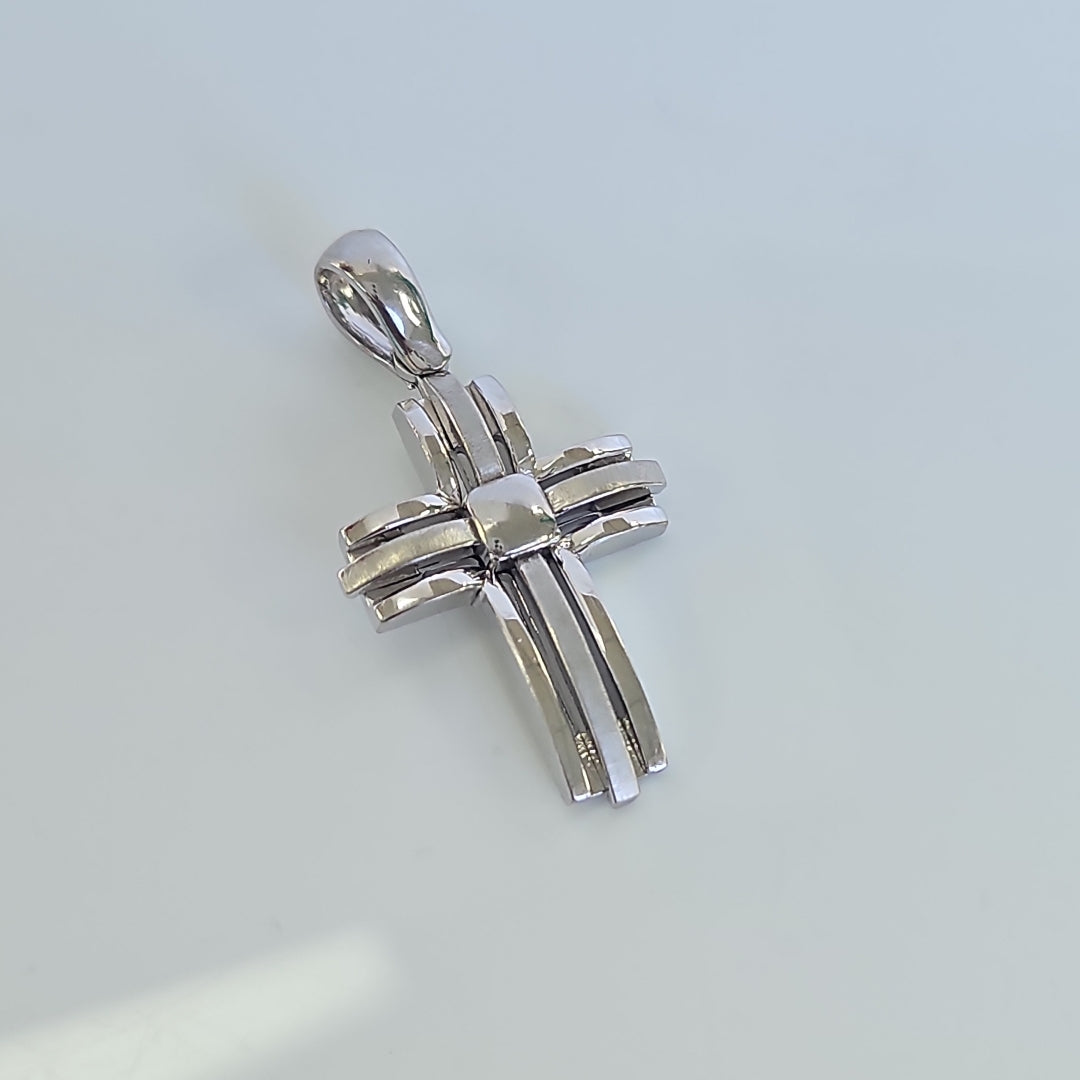 CRUZ ORO BLANCO 14 K 4.5 GRMS (SEMINUEVO)