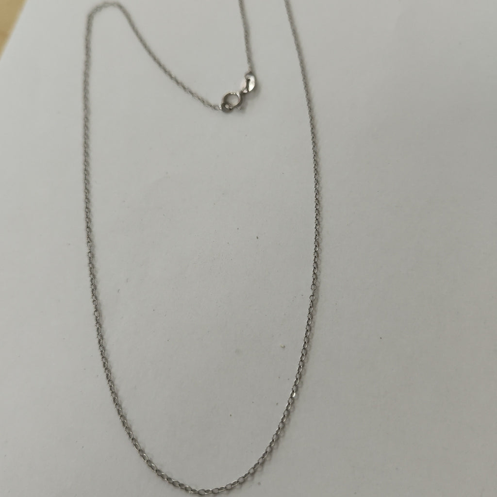 CADENA PLATA 0,80 GRMS (SEMINUEVO)