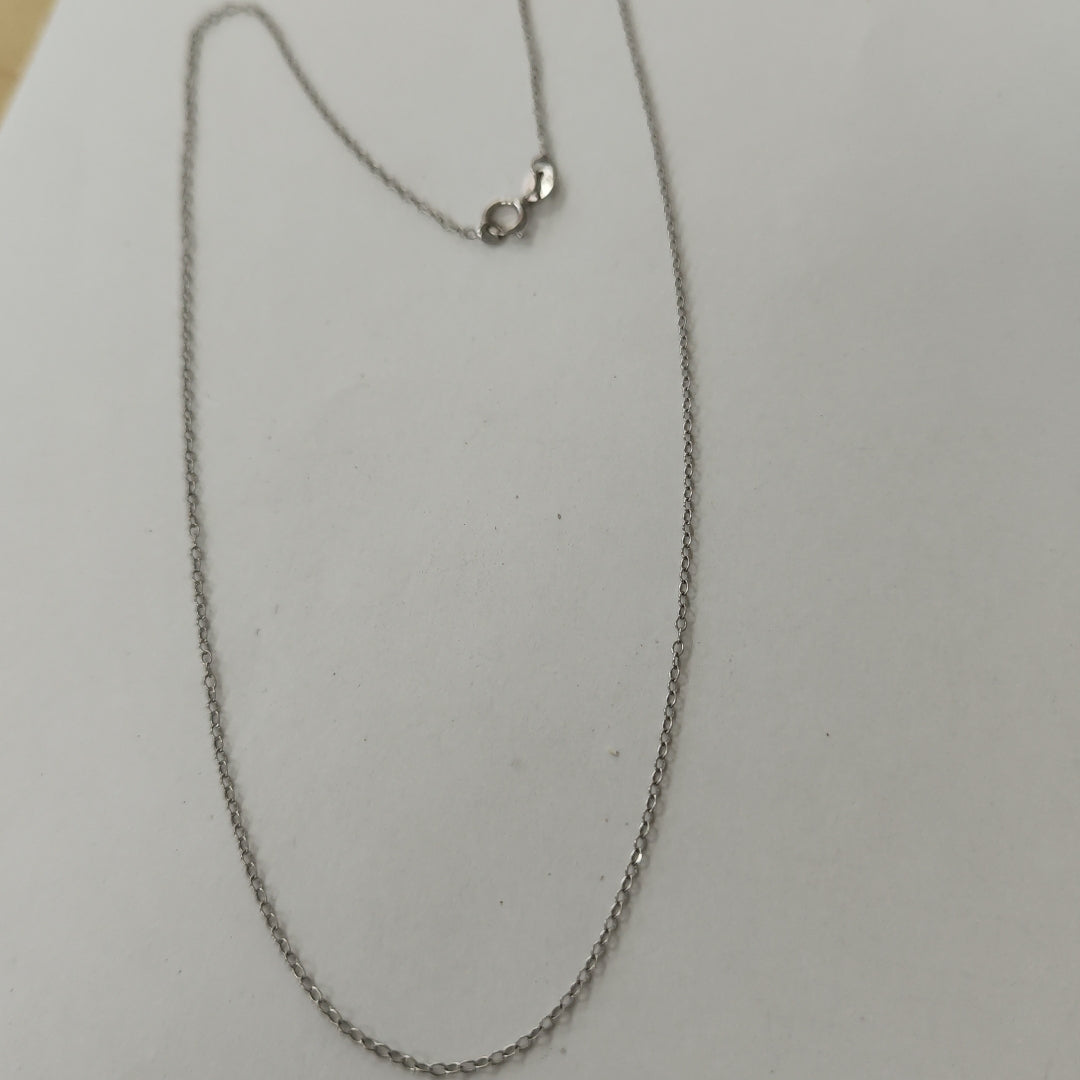 CADENA PLATA 0,80 GRMS (SEMINUEVO)