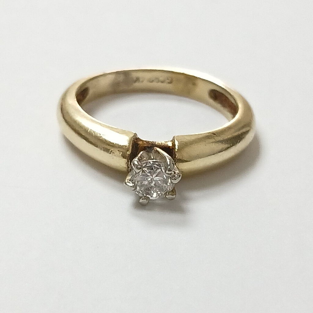 SOLITARIO ORO 14 K 3.2 GRMS (SEMINUEVO)