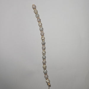 PULSERA ORO, ORO COMBINADO 14 K 15.5 GRMS (SEMINUEVO)