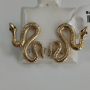 BROQUELES ORO 14K 2.5 (NUEVO)