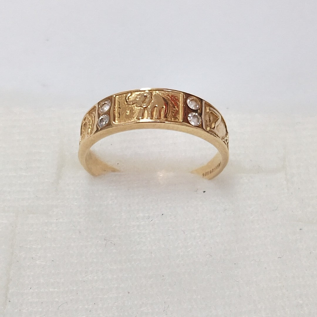 ARGOLLA DE LA SUERTE ORO 10 K 1,50 GRMS (SEMINUEVO)