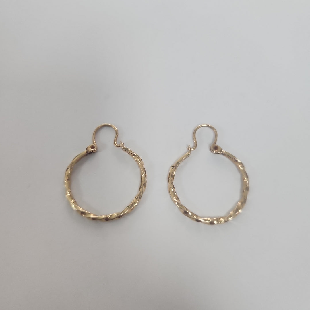 ARRACADAS PAR ORO 14 K 3,00 GRMS (SEMINUEVO)