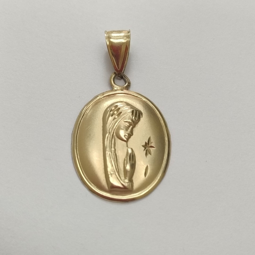 MEDALLA RELIGIOSA ORO 14 K 2,60 GRMS (SEMINUEVO)
