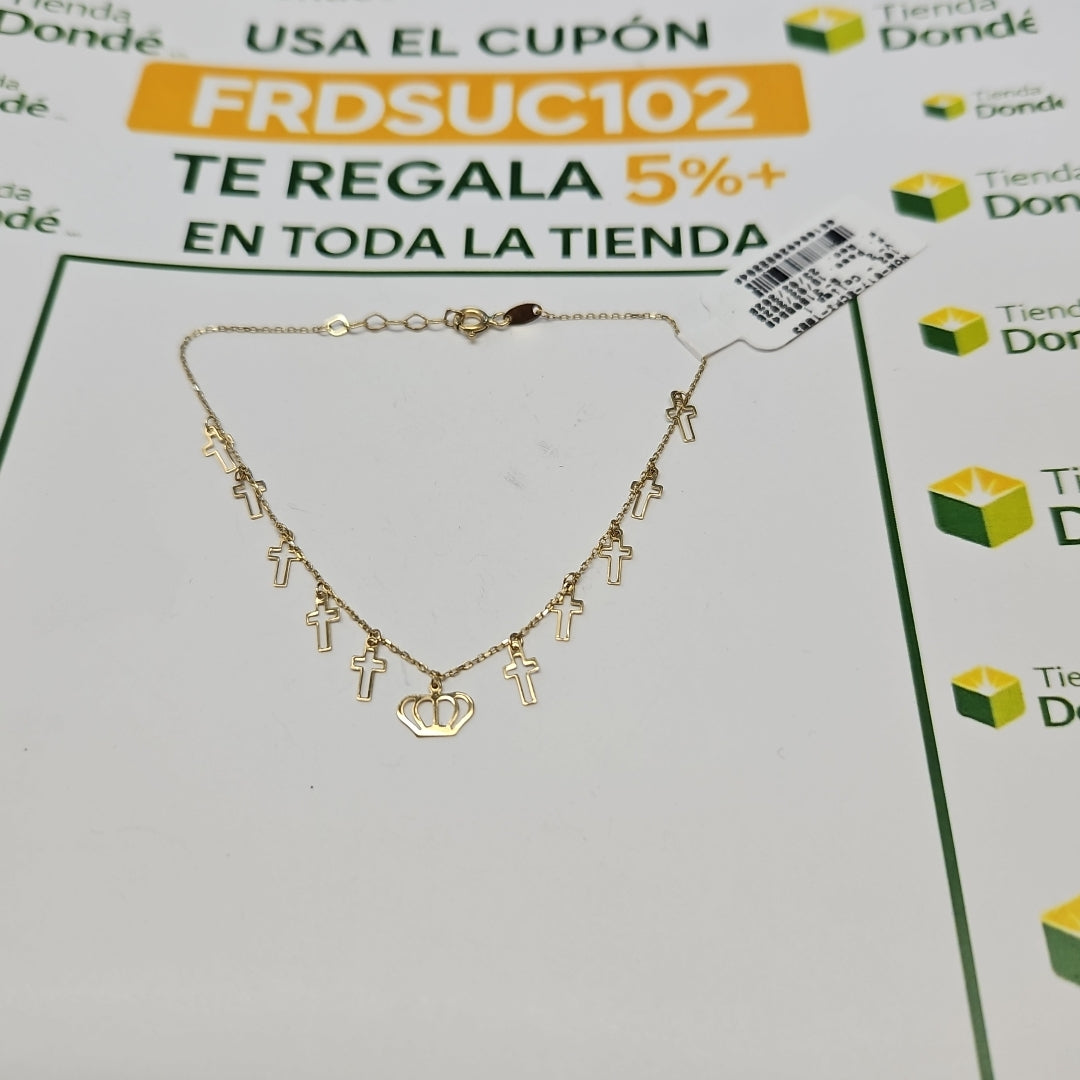 PULSERA ORO 10 K 0.9 GRMS (SEMINUEVO)