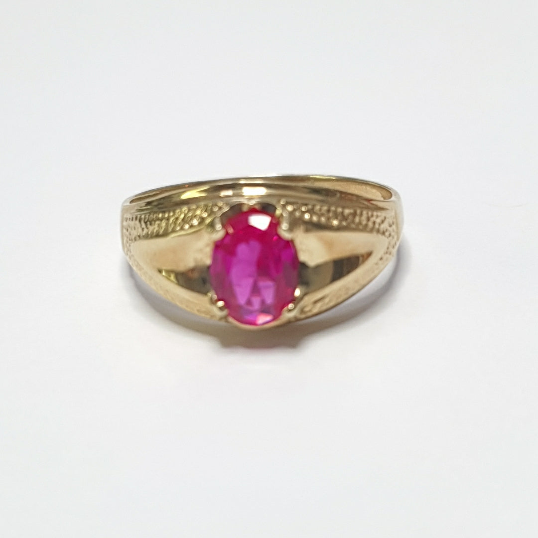 ANILLO ORO 10 K 3,10 GRMS (SEMINUEVO)