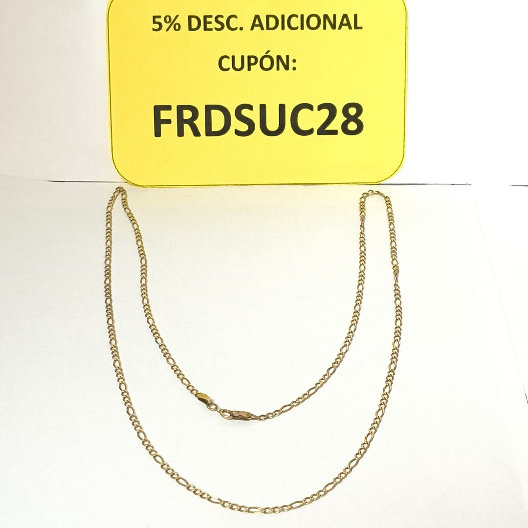 CADENA ORO 10 K 3,50 GRMS (SEMINUEVO)