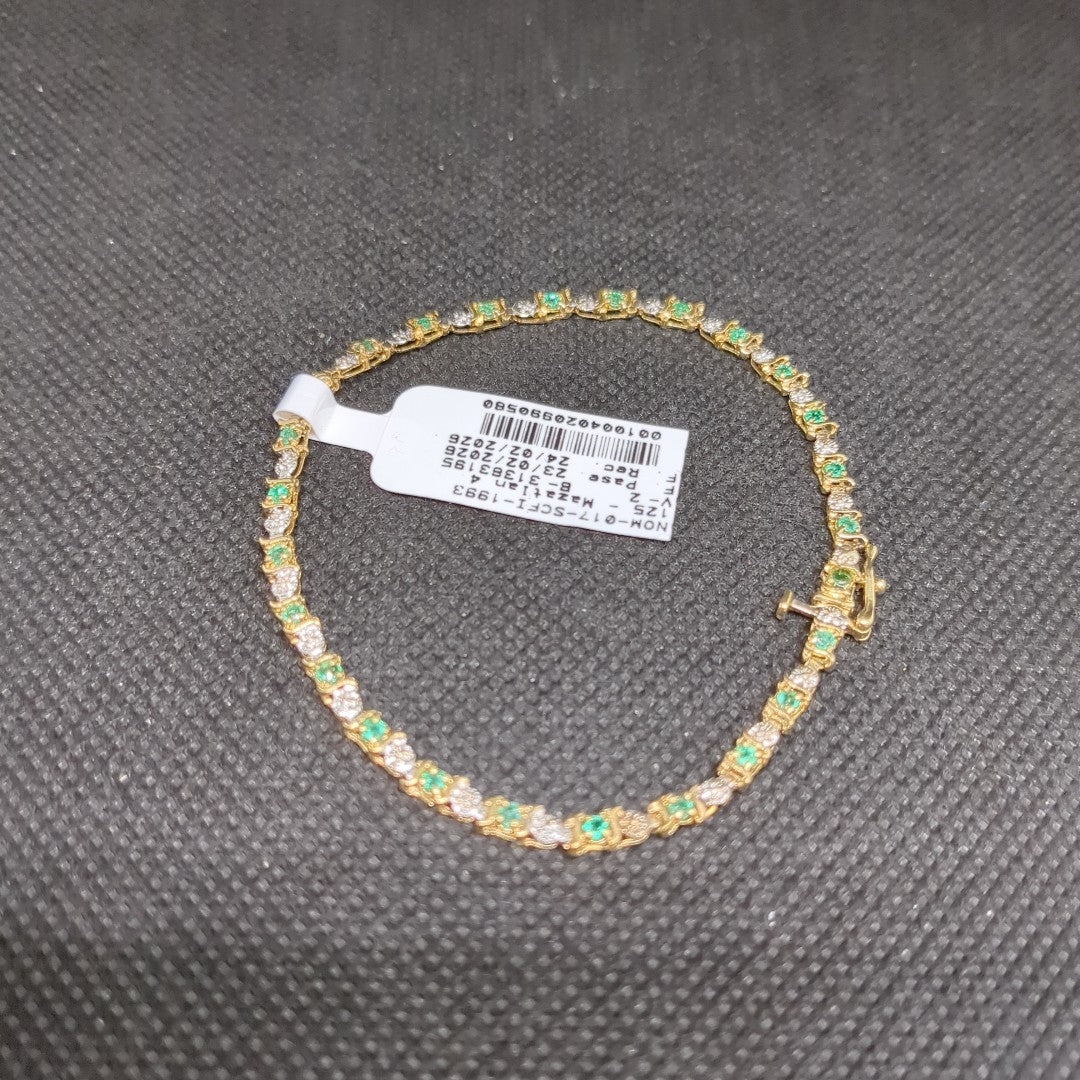 PULSERA ORO 14 K 3.9 GRMS (SEMINUEVO)