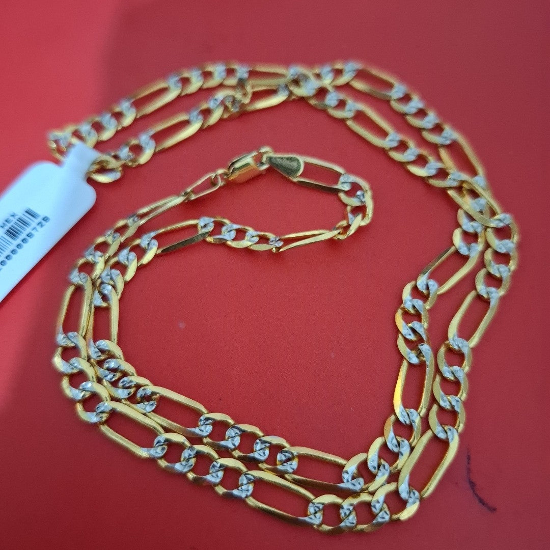 CADENA TEJIDO 3X1 16.4G 55 CM 14K (NUEVO)