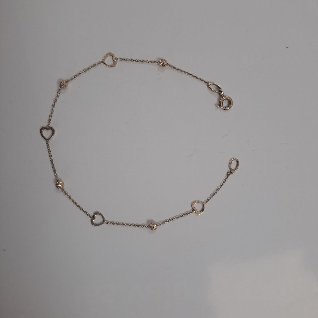 CADENA, PULSERA ORO 14 K 1.2 GRMS (SEMINUEVO)