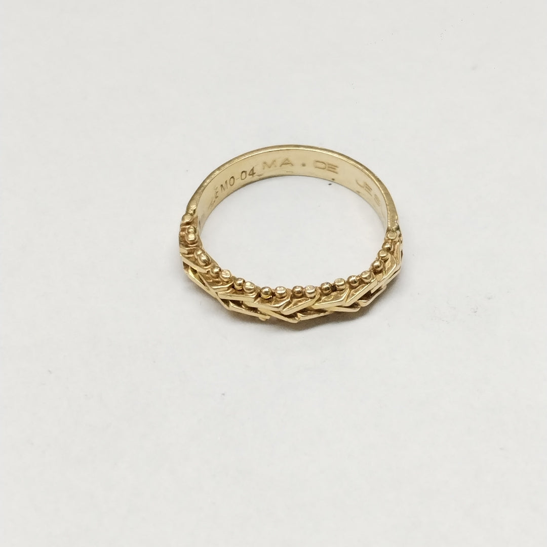 ANILLO ORO 18 K 3.1 GRMS (SEMINUEVO)