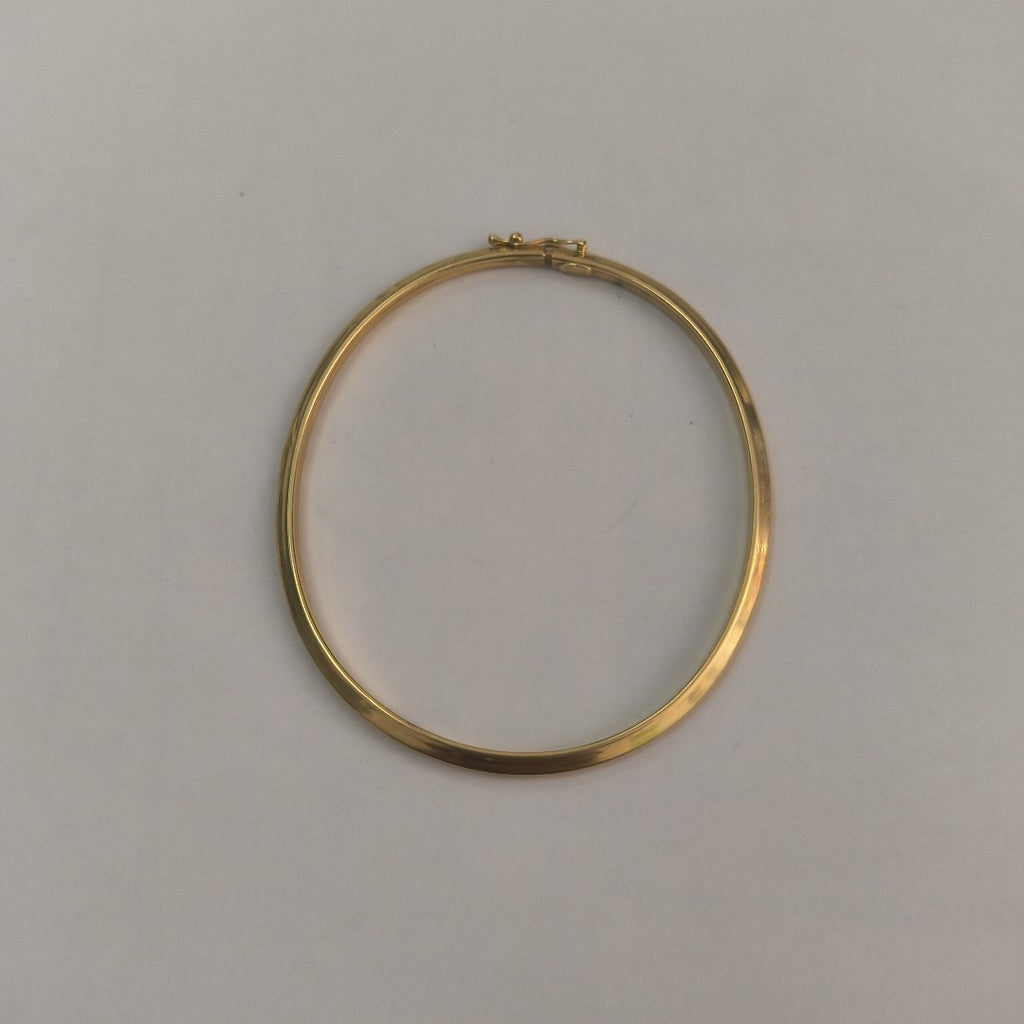 PULSERA RIGIDA ORO 14 K 3.4 GRMS (SEMINUEVO)