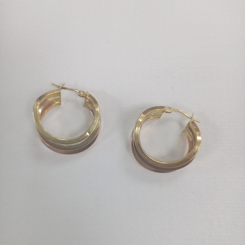 ARRACADAS PAR ORO 14 K 4,80 GRMS (SEMINUEVO)