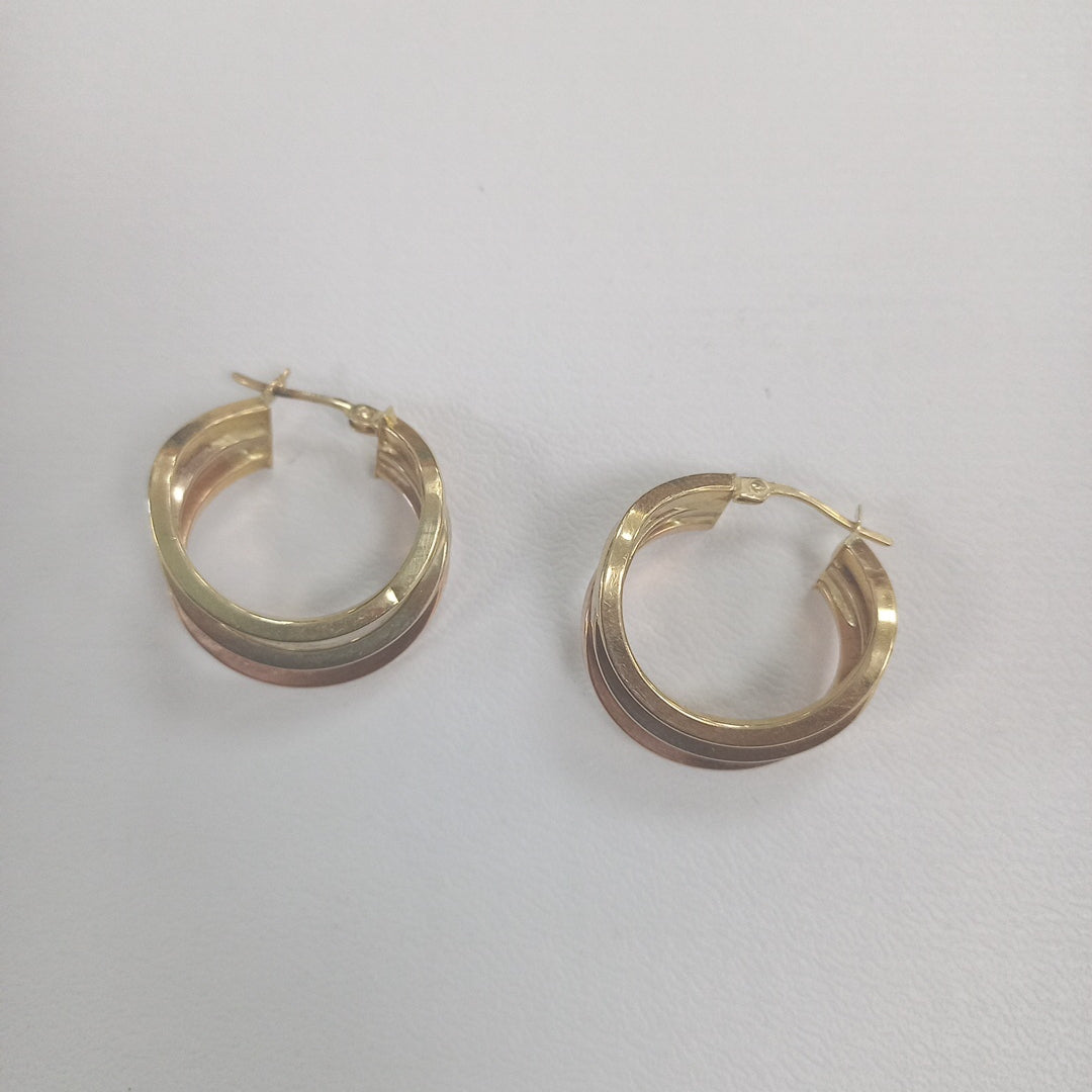 ARRACADAS PAR ORO 14 K 4,80 GRMS (SEMINUEVO)