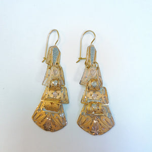 ARETES PAR ORO 8 K 12,90 GRMS (SEMINUEVO)