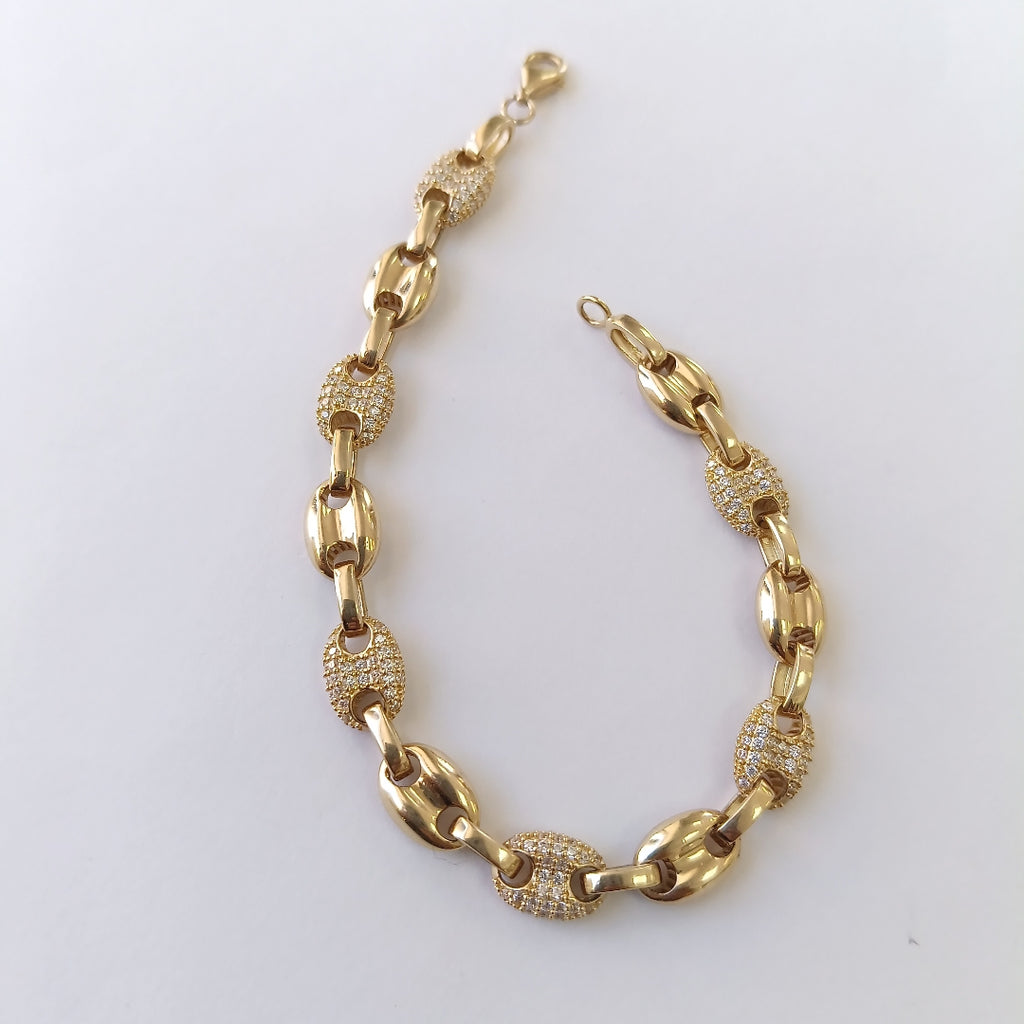 PULSERAS DAMA ORO 14K 10.9 (NUEVO)