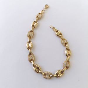 PULSERAS DAMA ORO 14K 10.9 (NUEVO)
