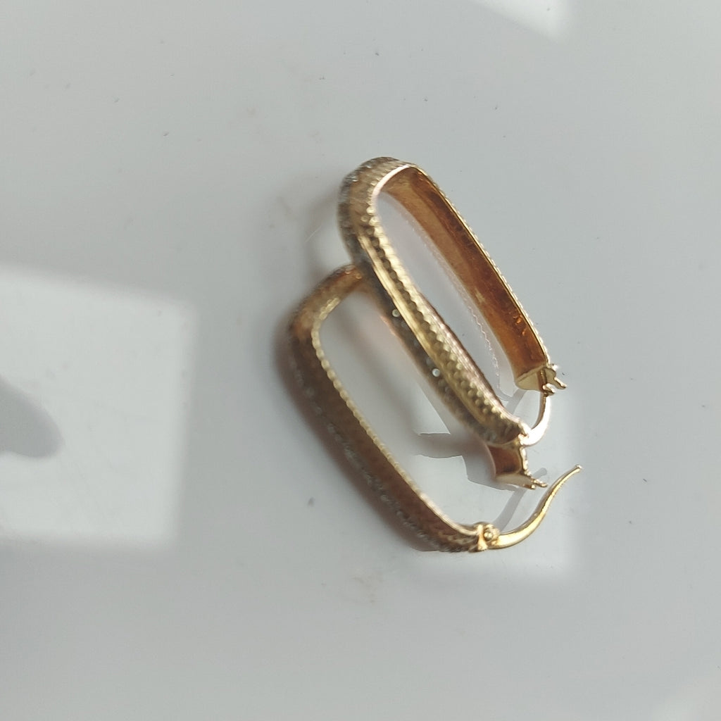 ARRACADAS PAR ORO 14 K 1,90 GRMS (SEMINUEVO)