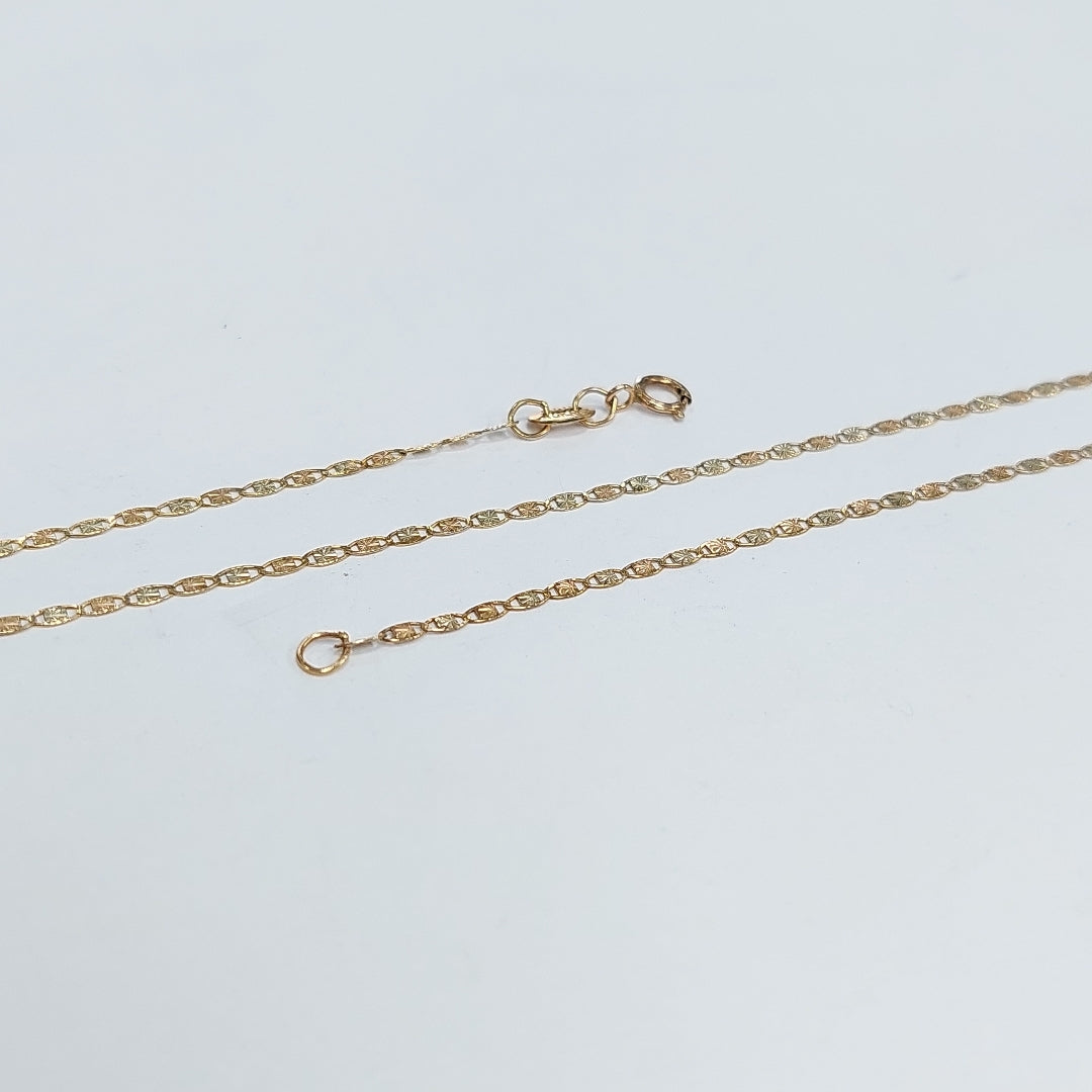 CADENA ORO 10 K 1.2 GRMS (SEMINUEVO)