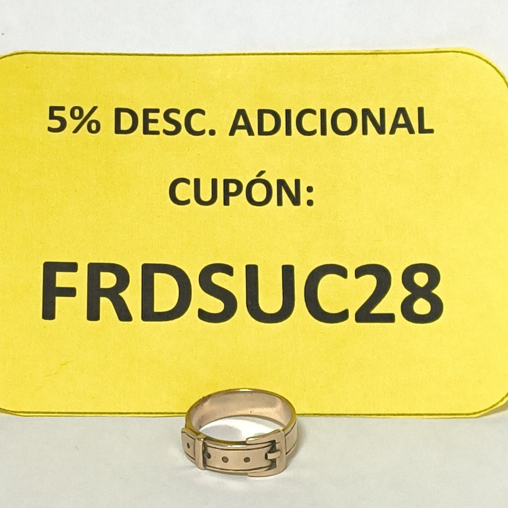 ANILLO ORO 8 K 4,90 GRMS (SEMINUEVO)
