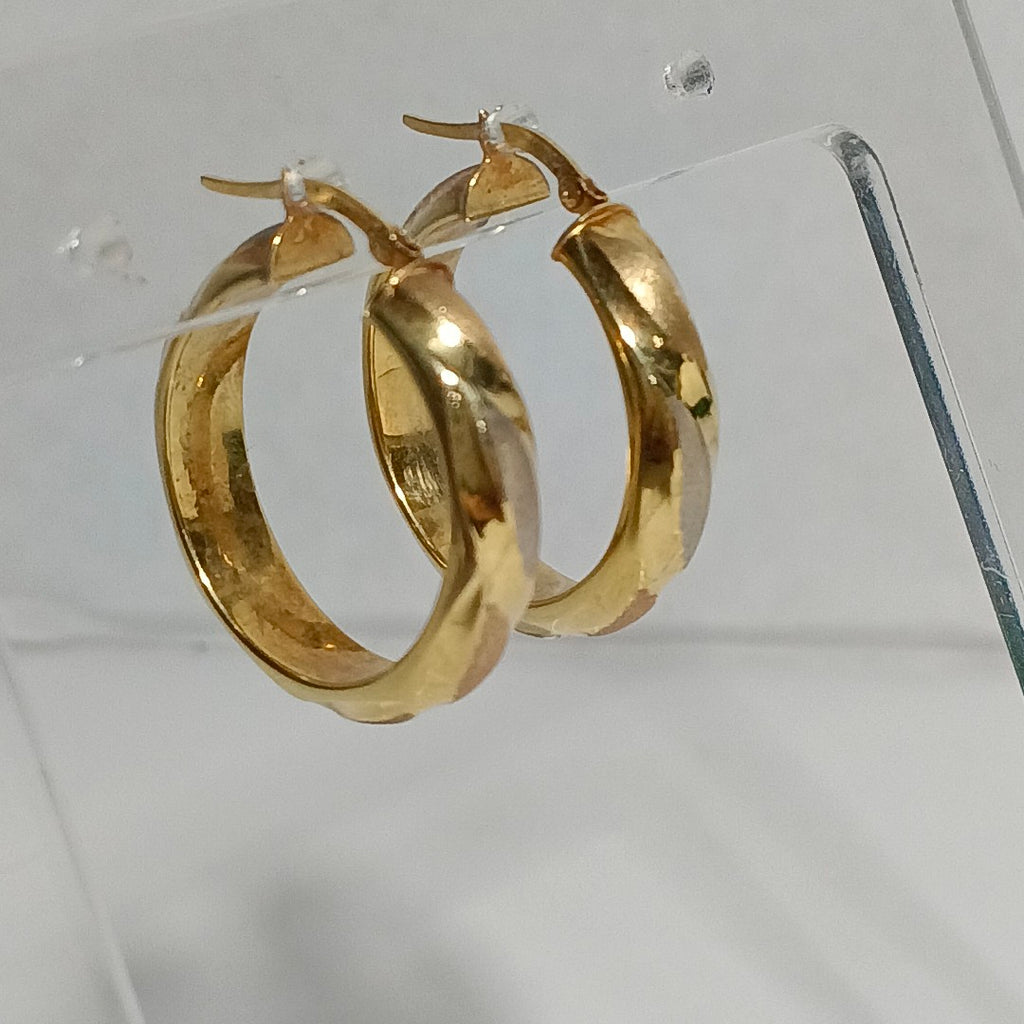 ARRACADAS PAR ORO 14 K 4.2 GRMS (SEMINUEVO)