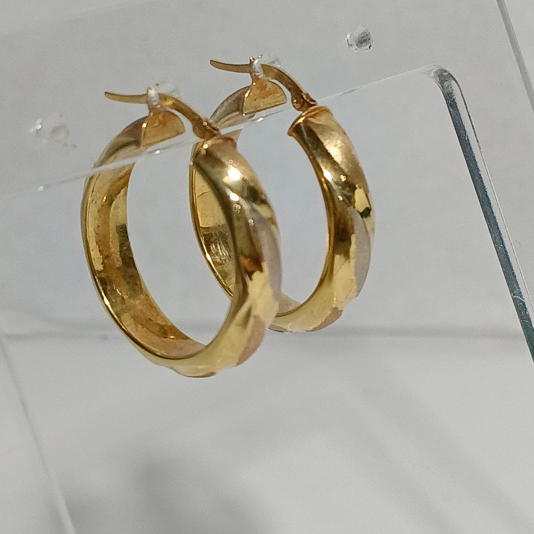 ARRACADAS PAR ORO 14 K 4.2 GRMS (SEMINUEVO)