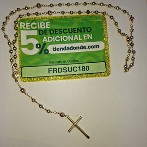 ROSARIO ORO COMBINADO 10 K 5,20 GRMS (SEMINUEVO)