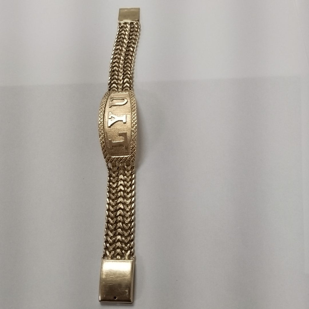 BRAZALETE ORO 10 K 33.1 GRMS (SEMINUEVO)