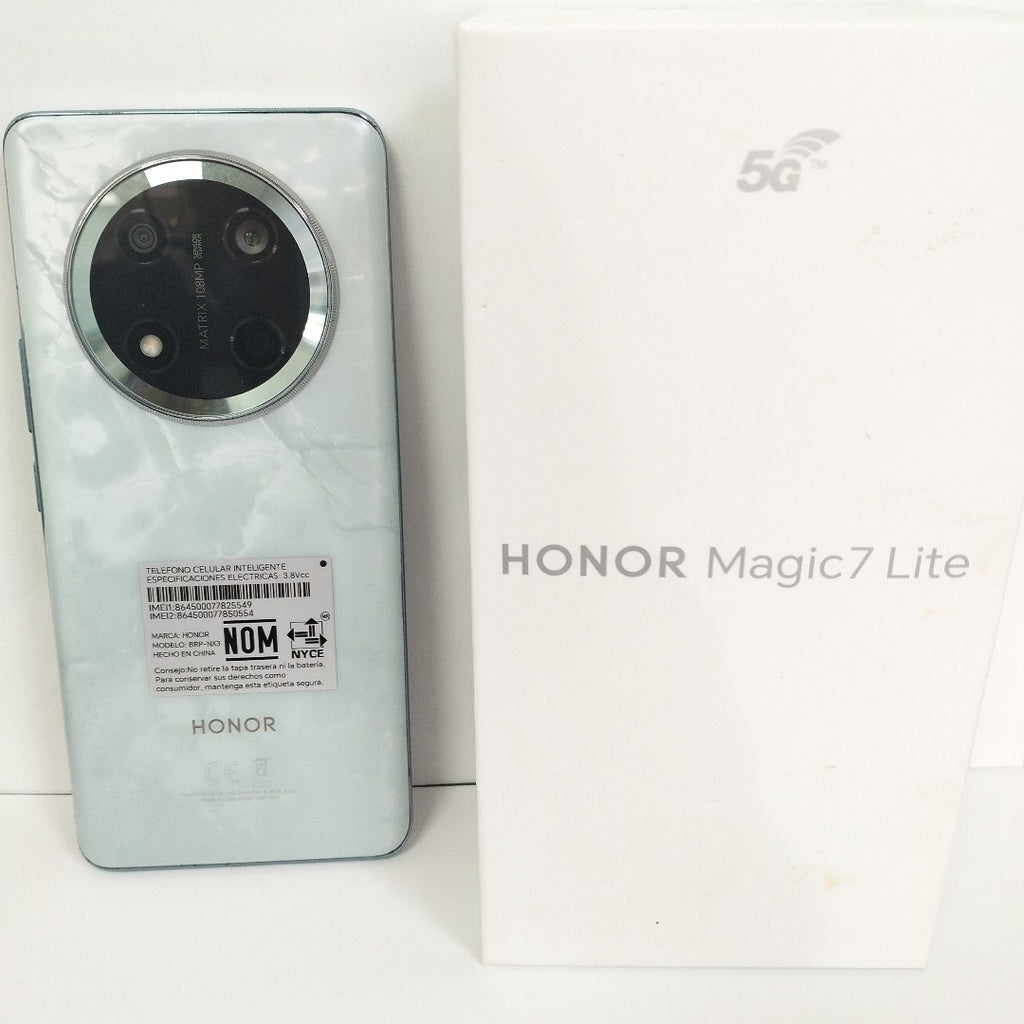 CELULAR HONOR MAGIC 7 LITE BRP-NX3 (2025) 512 GB 8 GB RAM (SEMINUEVO)