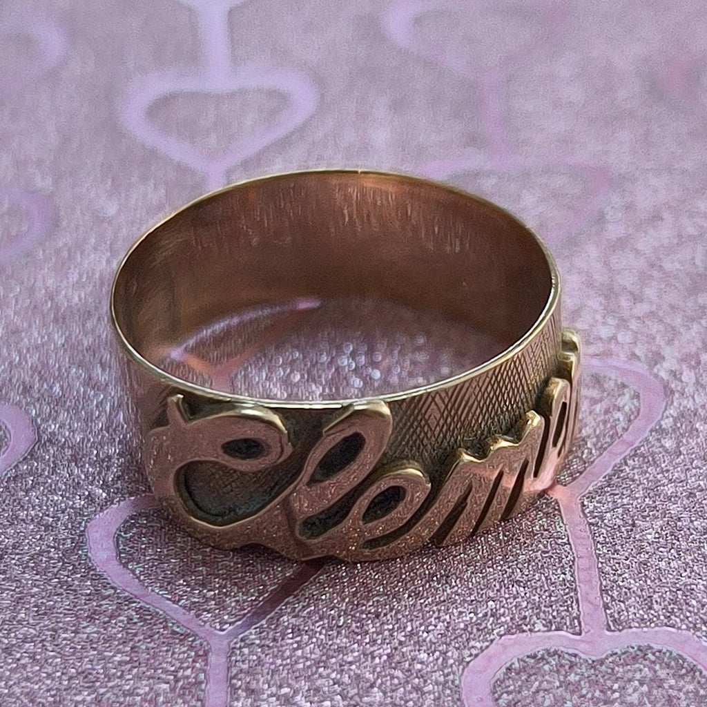ANILLITO ORO 14 K 2.6 GRMS (SEMINUEVO)