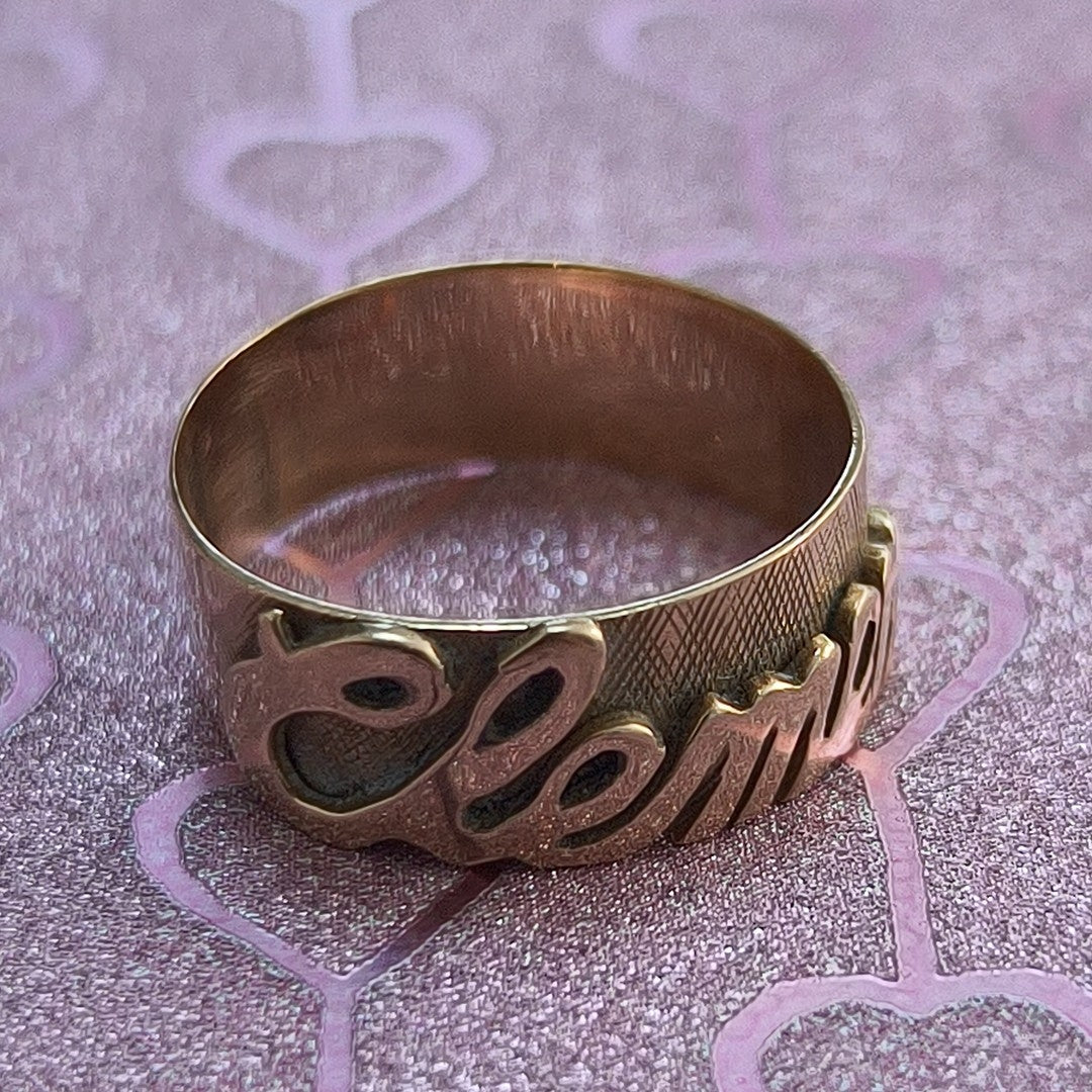 ANILLITO ORO 14 K 2.6 GRMS (SEMINUEVO)