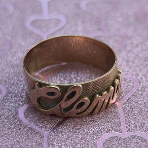 ANILLITO ORO 14 K 2.6 GRMS (SEMINUEVO)