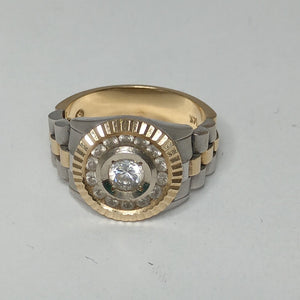 ANILLO ORO 14 K 9.9 GRMS (SEMINUEVO)