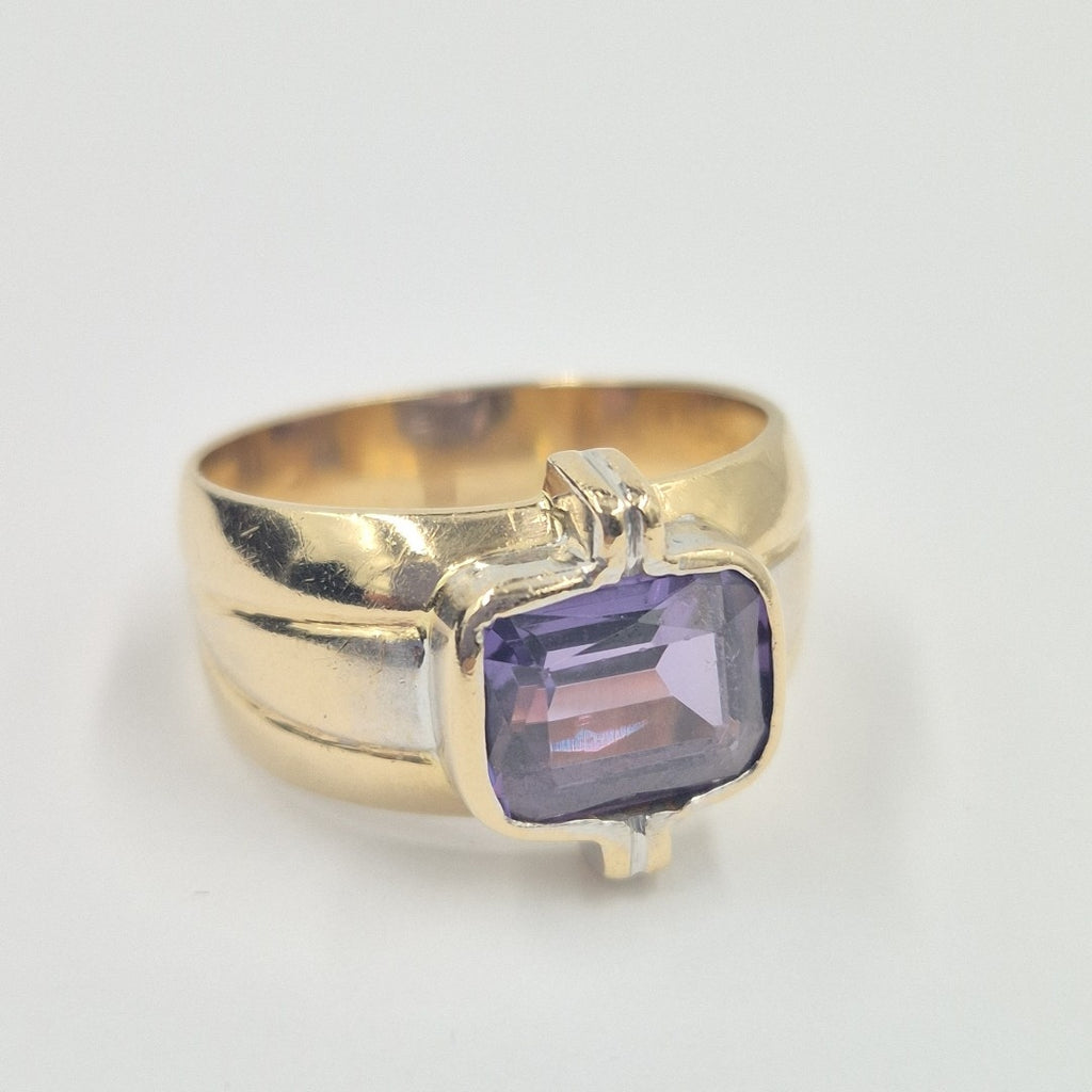 ANILLO ORO 10 K 7,90 GRMS (SEMINUEVO)