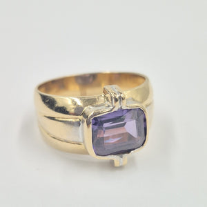 ANILLO ORO 10 K 7,90 GRMS (SEMINUEVO)
