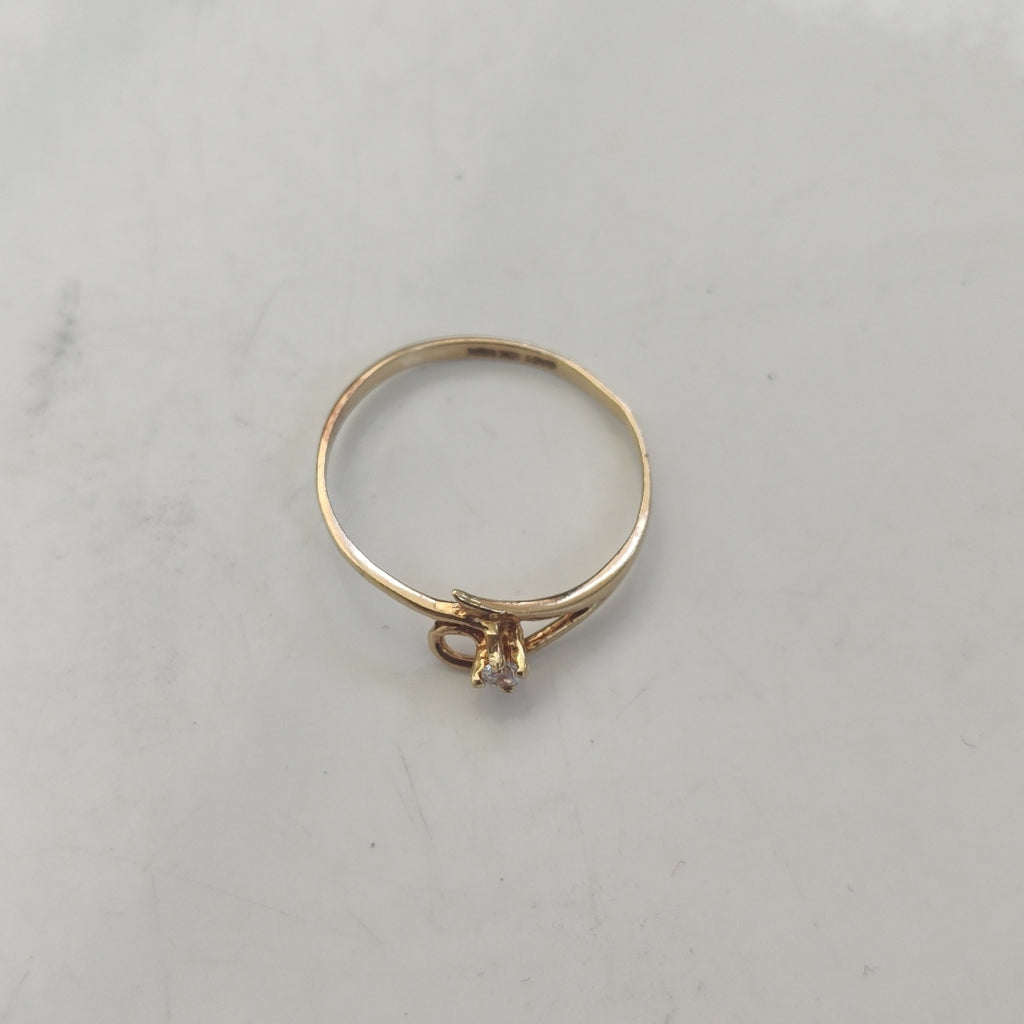 ANILLO ORO 10 K 0,70 GRMS (SEMINUEVO)