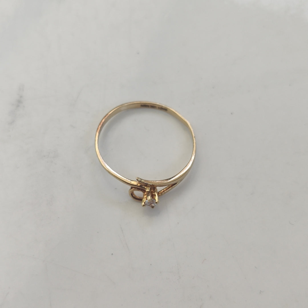 ANILLO ORO 10 K 0,70 GRMS (SEMINUEVO)