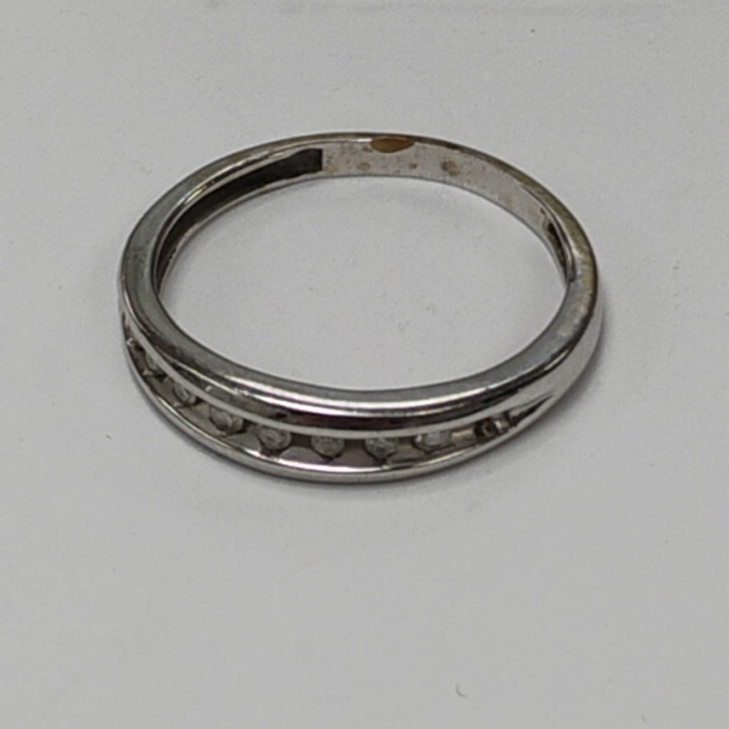 ANILLITO ORO, ORO BLANCO 10 K 1.6 GRMS (SEMINUEVO)