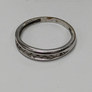 ANILLITO ORO, ORO BLANCO 10 K 1.6 GRMS (SEMINUEVO)