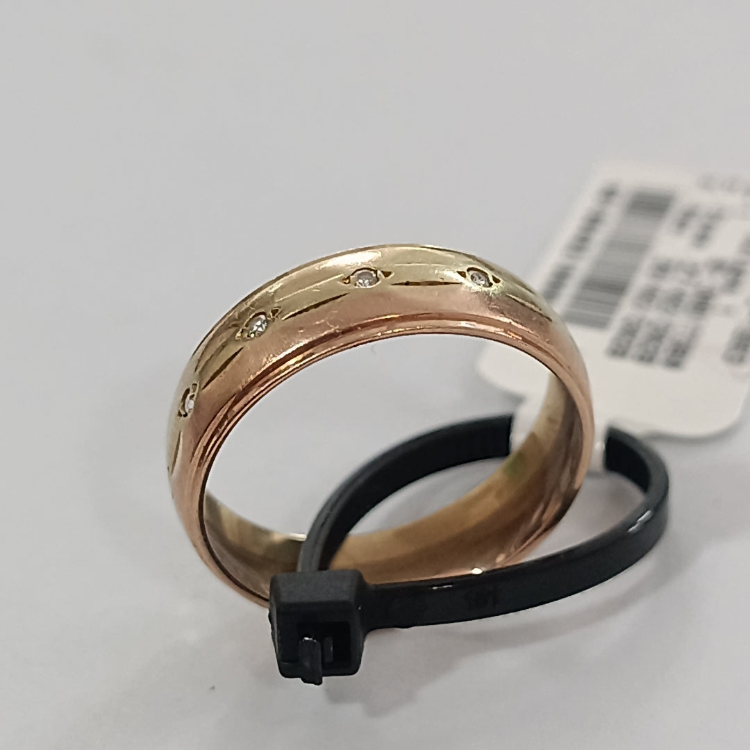 ARGOLLA ORO COMBINADO 14 K 3 GRMS (SEMINUEVO)