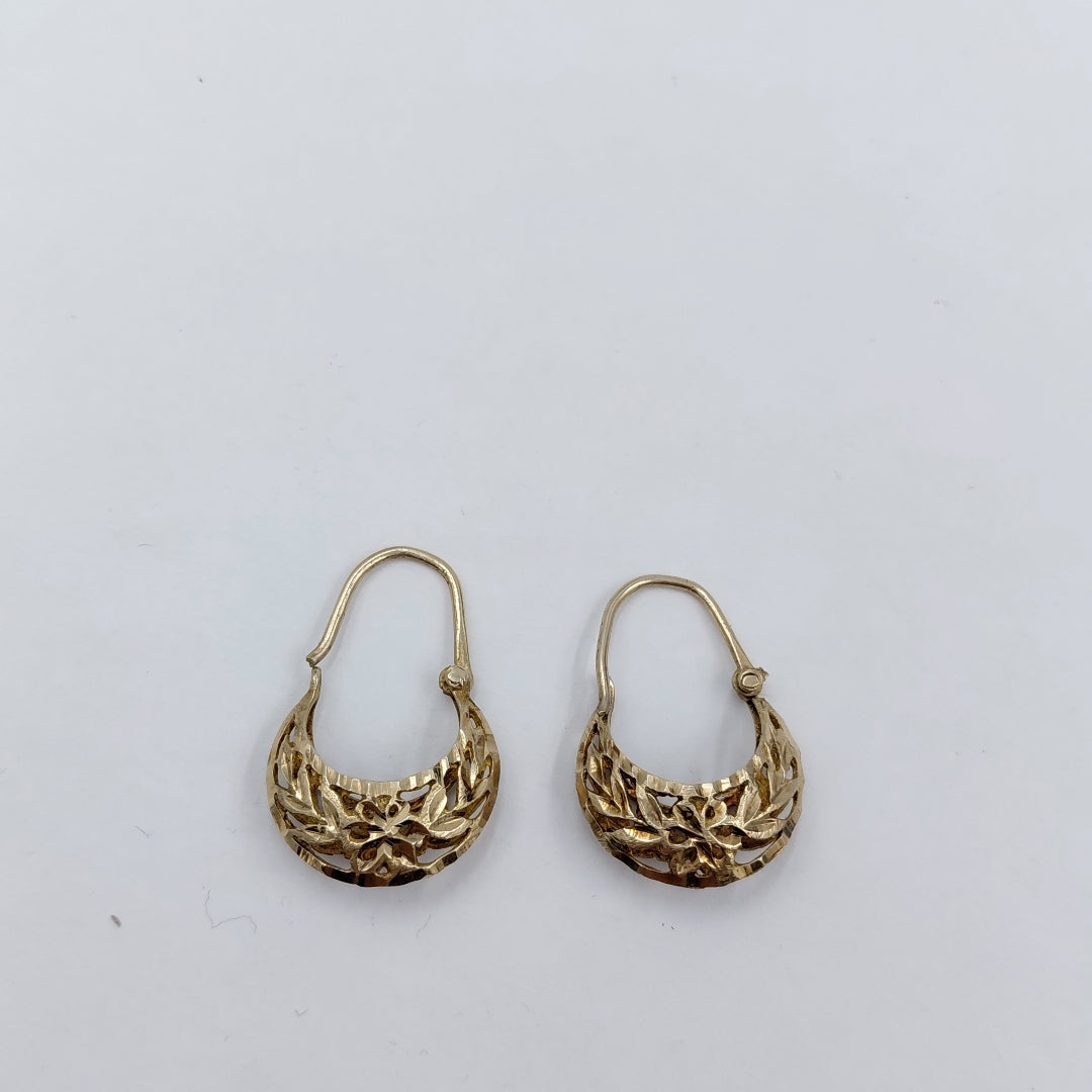 ARETES PAR ORO 10 K 2.9 GRMS (SEMINUEVO)