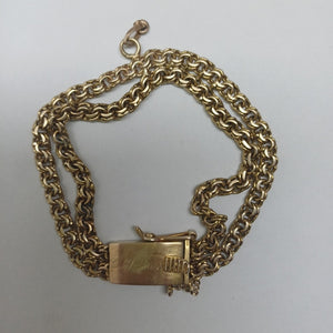 PULSERA ORO 8 K 21.5 GRMS (SEMINUEVO)