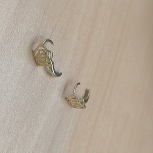 ARETES PAR ORO 14 K 1 GRMS (SEMINUEVO)