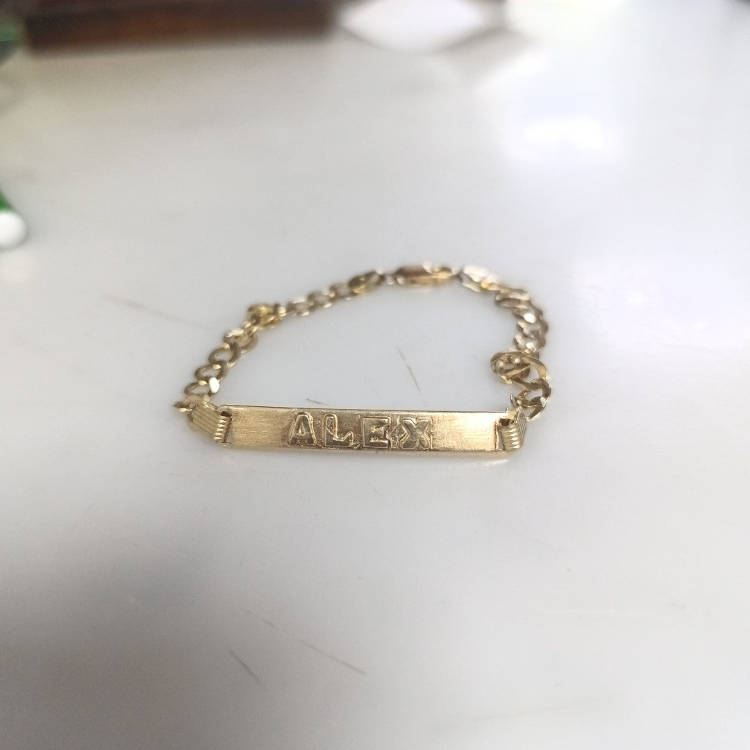 ESCLAVA ORO 14 K 6,50 GRMS (SEMINUEVO)