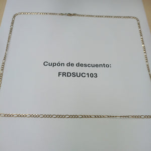 CADENA ORO 10 K 7.3 GRMS (SEMINUEVO)