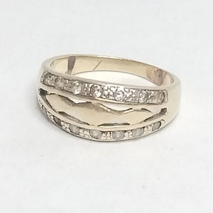 ANILLO ORO 14 K 3,40 GRMS (SEMINUEVO)